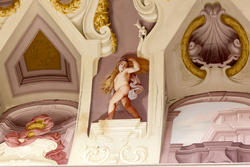 affresco parietale di villa veneta veronese