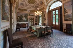 sala da pranzo della villa veneta settecentesca a verona